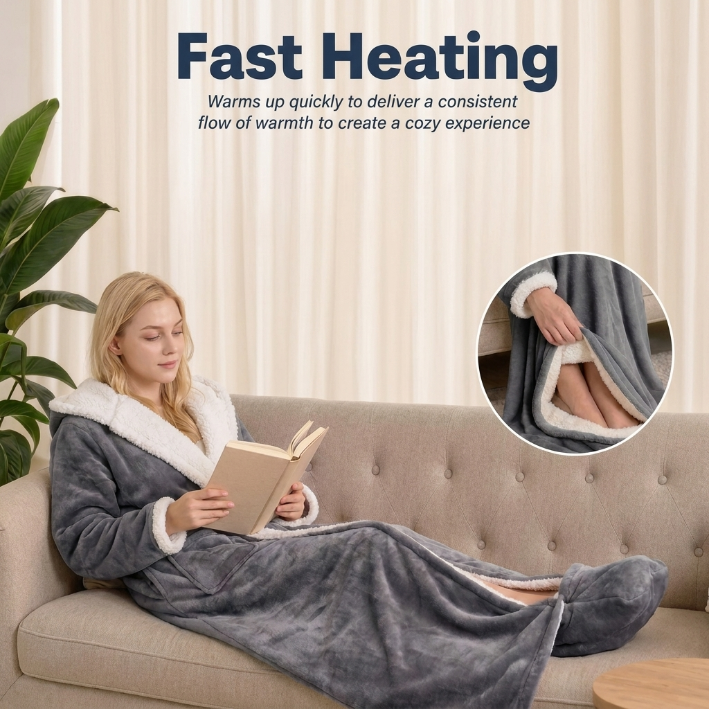 Cozy Heated Blanket