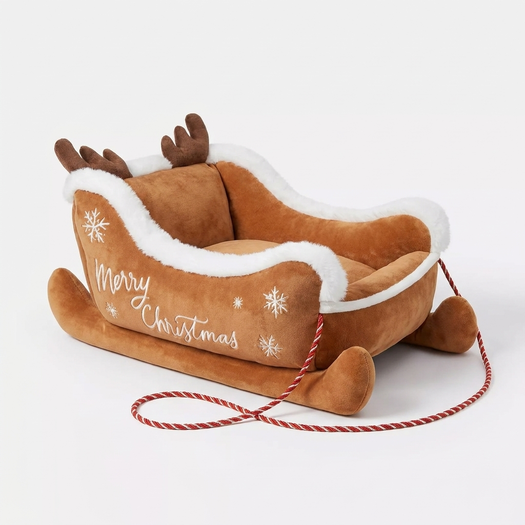 Christmas Nap Pet Bed