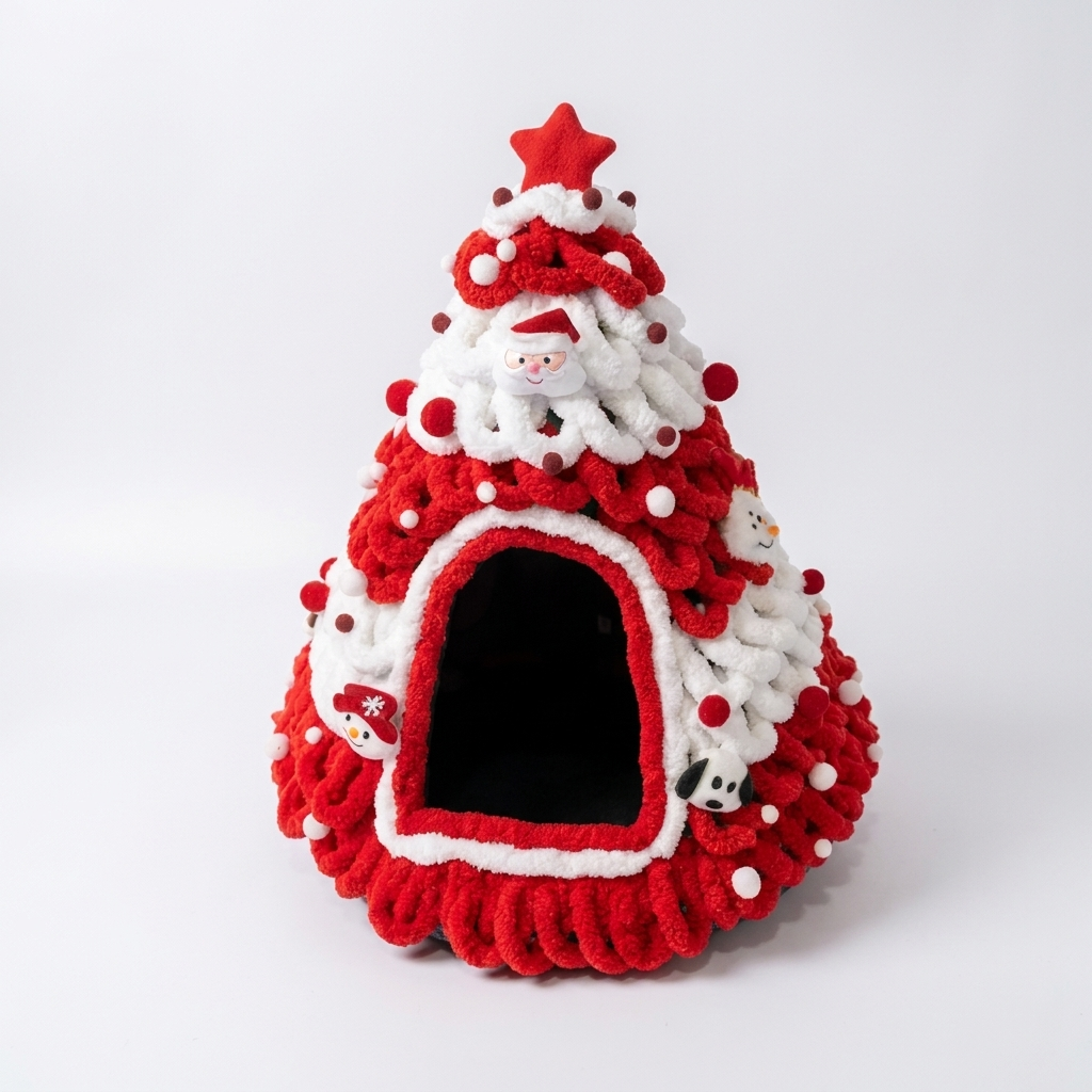 Christmas Nap Pet Bed